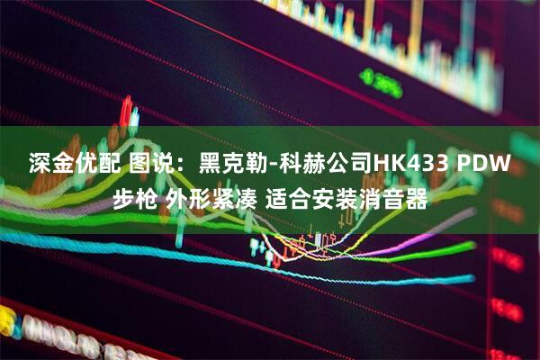 深金优配 图说：黑克勒-科赫公司HK433 PDW步枪 外形紧凑 适合安装消音器