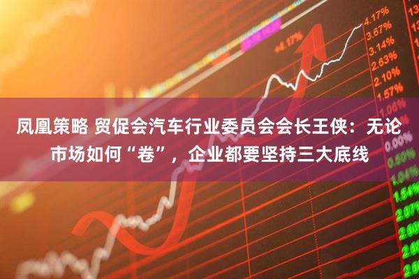 凤凰策略 贸促会汽车行业委员会会长王侠：无论市场如何“卷”，企业都要坚持三大底线